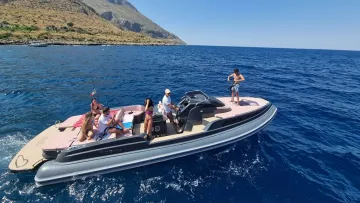 Shared boat trips to the Zingaro Reserve, Mount Cofano and Scopello