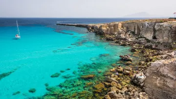 Egadi Wind Day: the Egadi Islands on a sailing boat