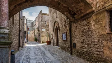 Excursion to Erice from San Vito lo Capo or Trapani